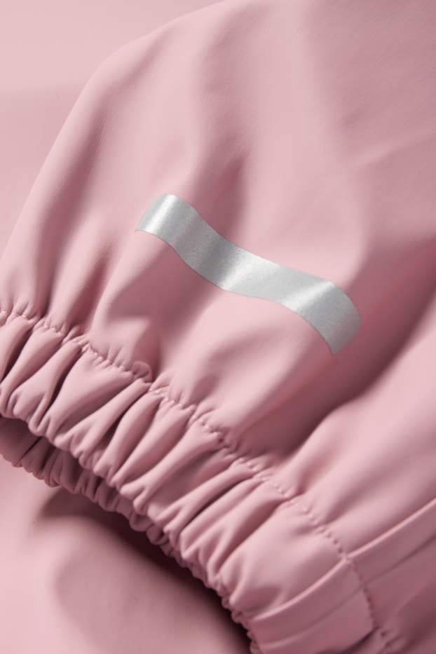 Baby Mädchen - Baby-Regenhose - wasserdicht - rosa