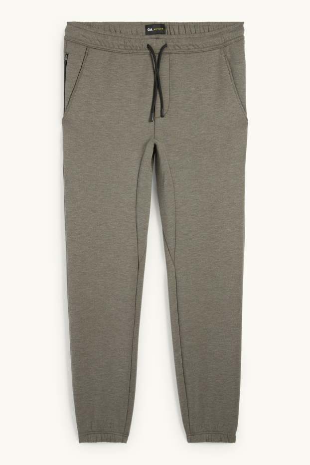 Uomo - Pantaloni sportivi tecnici - grigio scuro