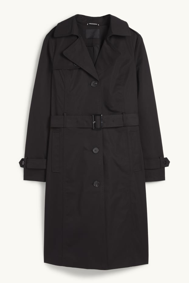 Dámské - Trenčkot - černá