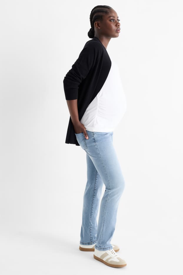 Women - Maternity jeans - slim jeans - LYCRA® - denim-light blue