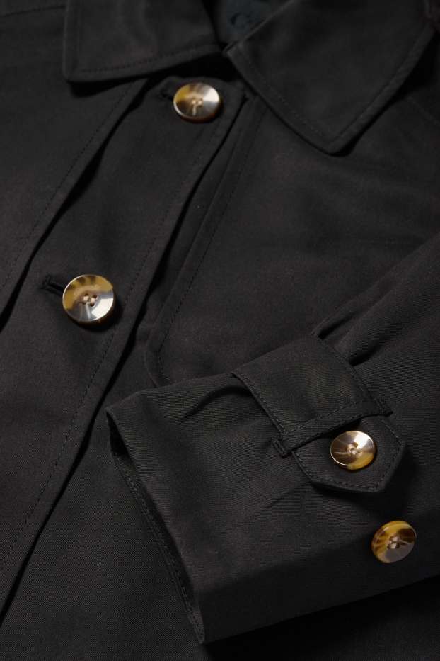 Dámské - Trenčkot - černá