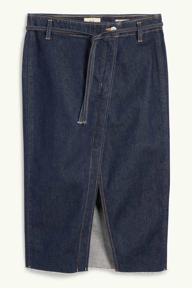 Donna - Gonna di jeans - jeans blu scuro