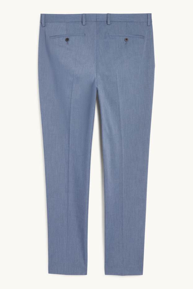 Herren - Baukasten-Hose - Slim Fit - Flex - blau