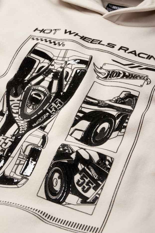 Kinder Buben - Hot Wheels - Hoodie - beige