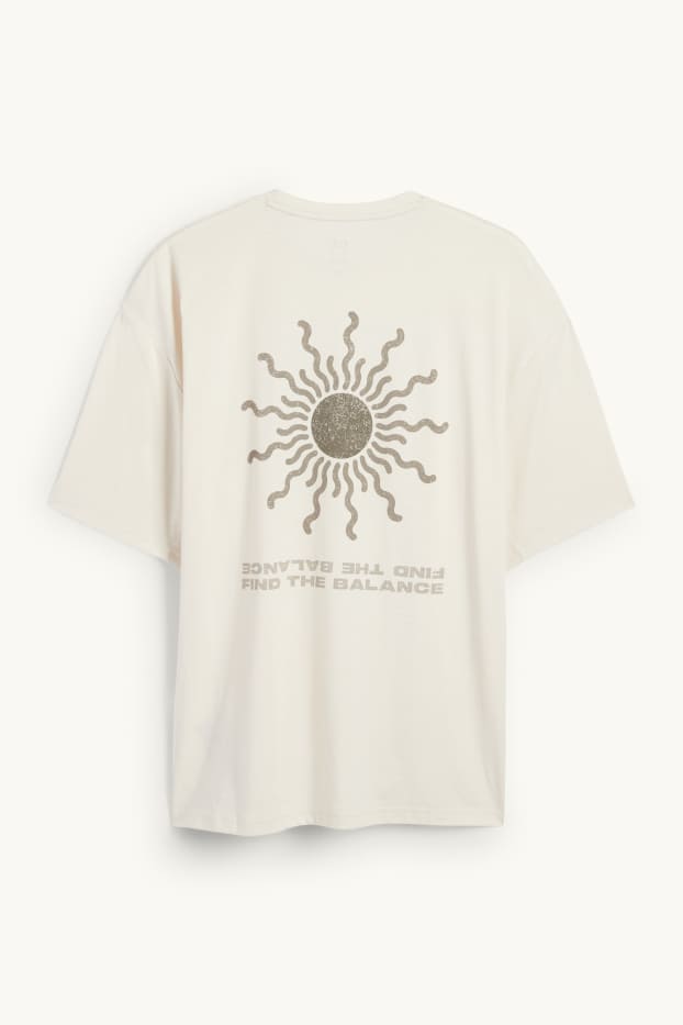 Home - Samarreta tècnica - beix clar