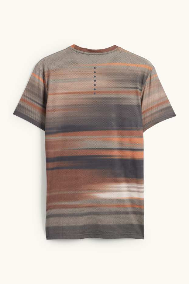 Home - Samarreta tècnica - amb motiu - marró