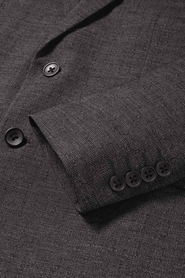Herren - Baukasten-Sakko - Slim Fit - Flex - LYCRA® - dunkelgrau