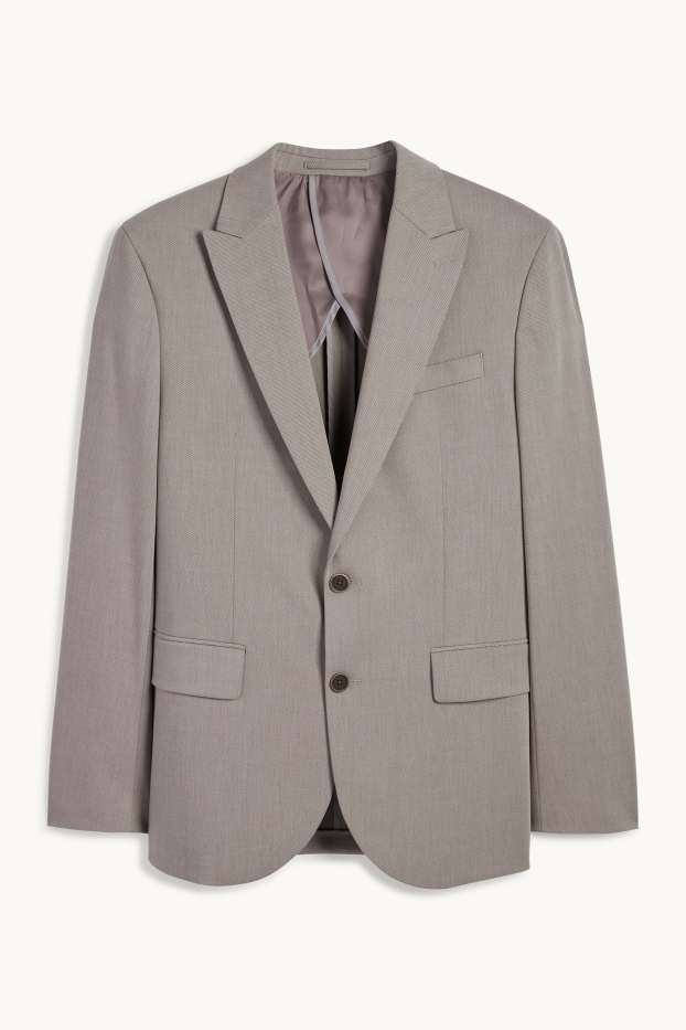 Hombre - Americana - colección modular - slim fit - Flex - beis