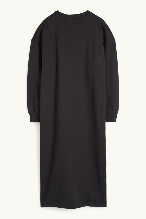 Women - Sweatshirt dress - black