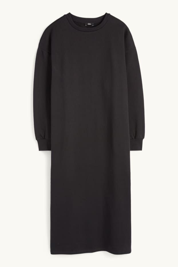 Women - Sweatshirt dress - black