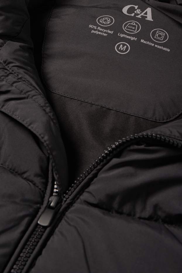 Herren - Steppweste - schwarz