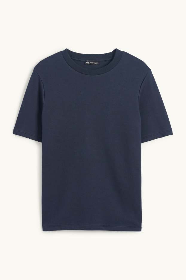 Nen - Samarreta de màniga curta - texturada - blau fosc