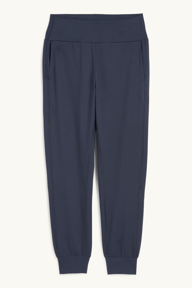 Femmes - Pantalon de jogging de sport - 4 Way Stretch - bleu foncé