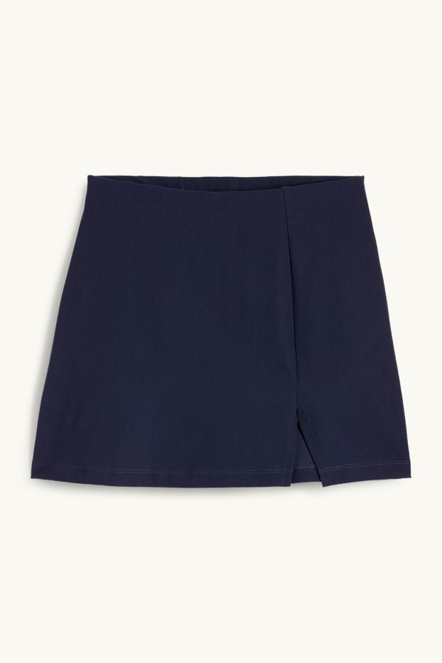 Donna - Gonna pantalone - blu scuro