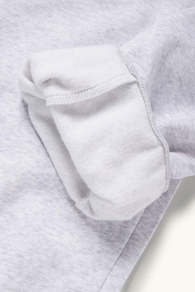 Dames - Joggingbroek - licht grijs-mix