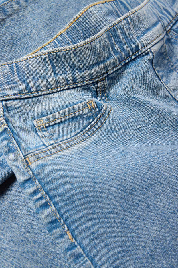 Dames - Jegging jeans - mid waist - jeanslichtblauw