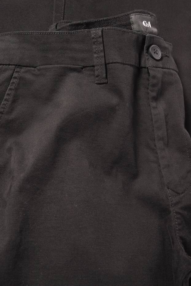 Herren - Chino - Regular Fit - schwarz