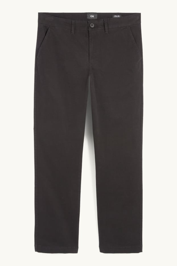 Herren - Chino - Regular Fit - schwarz