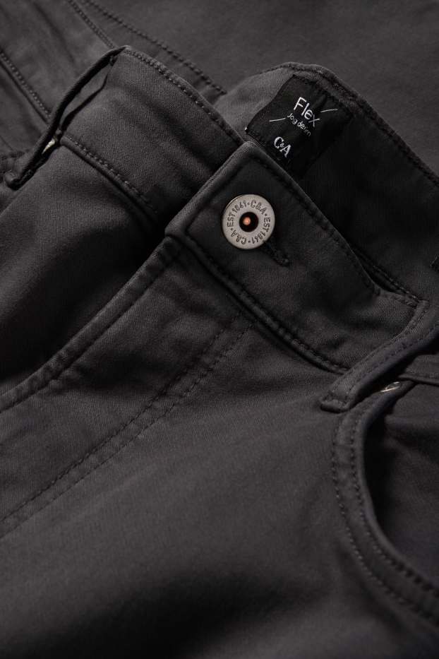 Hommes - Slim jean - Flex jog denim - LYCRA® - gris foncé