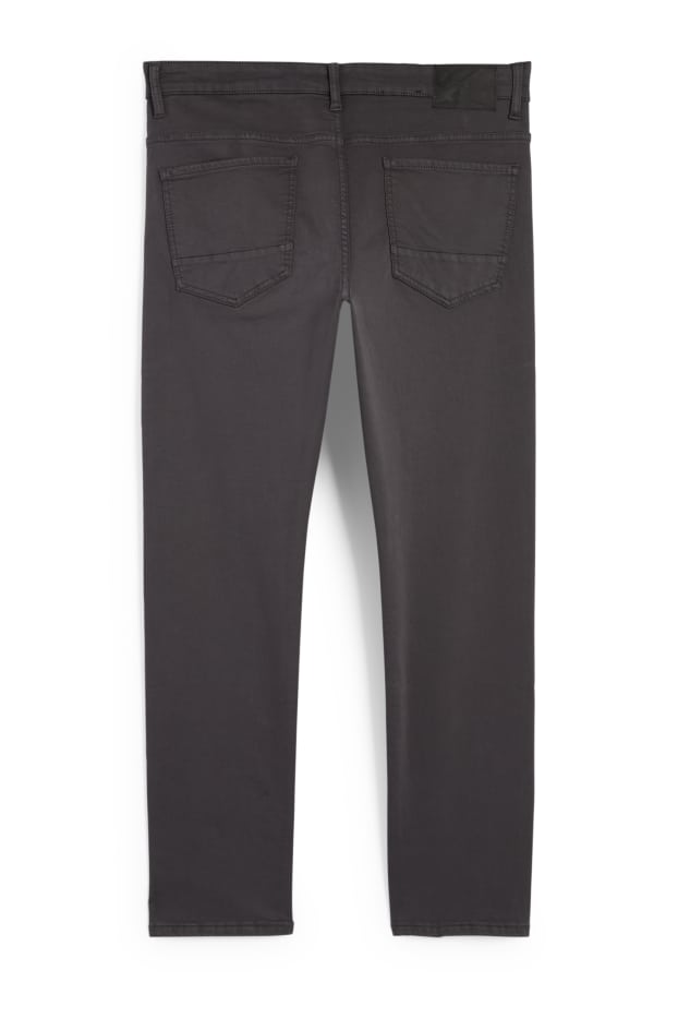 Hommes - Slim jean - Flex jog denim - LYCRA® - gris foncé