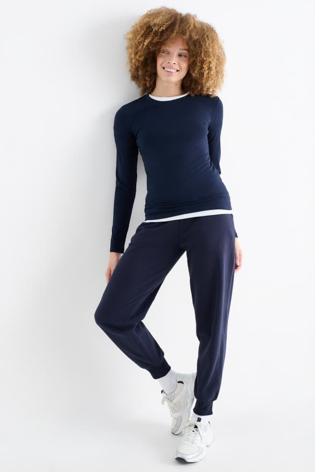 Damen - Jogginghose - dunkelblau