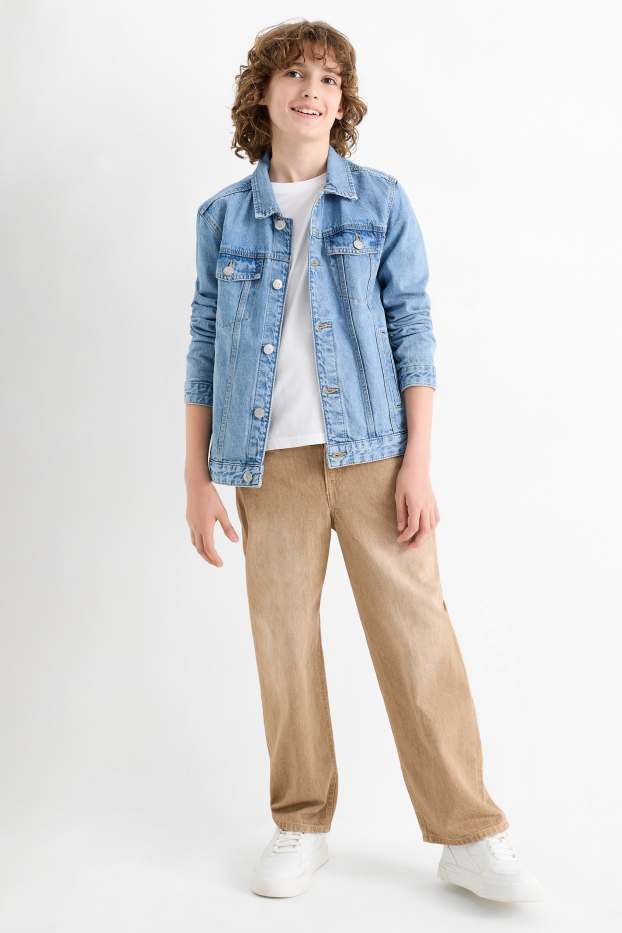 Enfants garçons - Baggy jean - marron clair