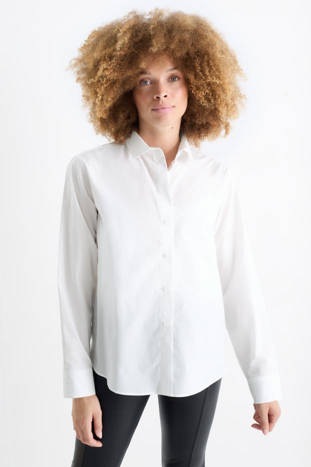 Women - Blouse - white