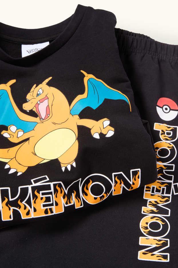 Nen - Pokémon - pijama - 2 peces - negre