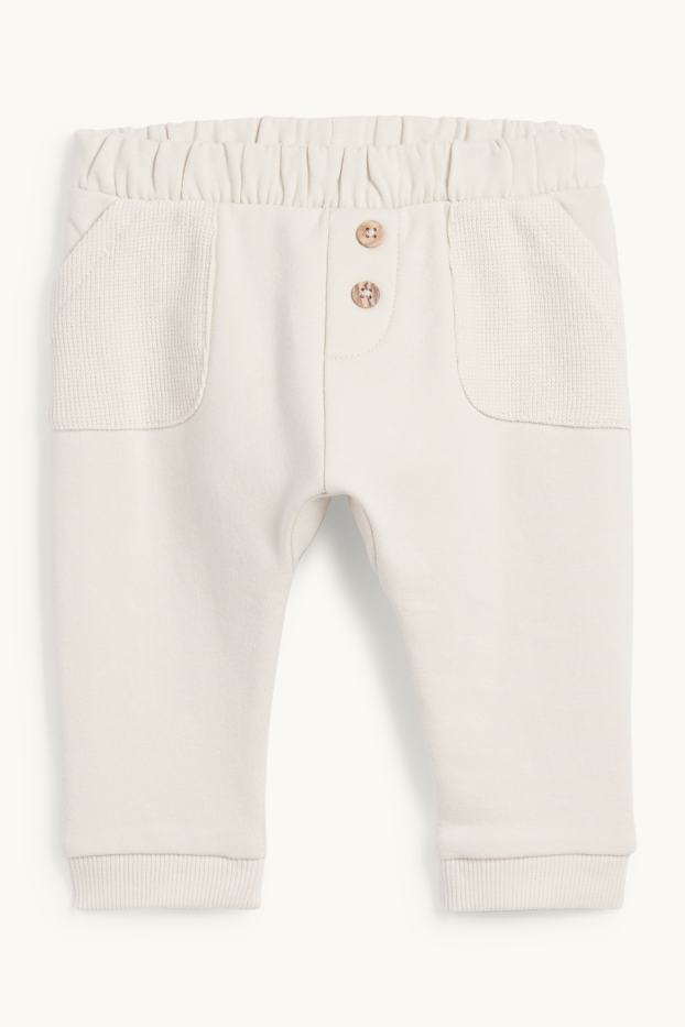 Baby Boys - Concrete mixer - baby outfit - 3 piece - blue