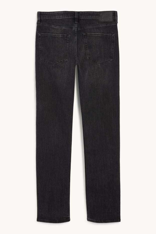 Herren - Straight Jeans - LYCRA® - dunkeljeansgrau