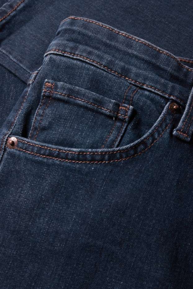 Hommes - Straight jean - LYCRA® - jean bleu foncé