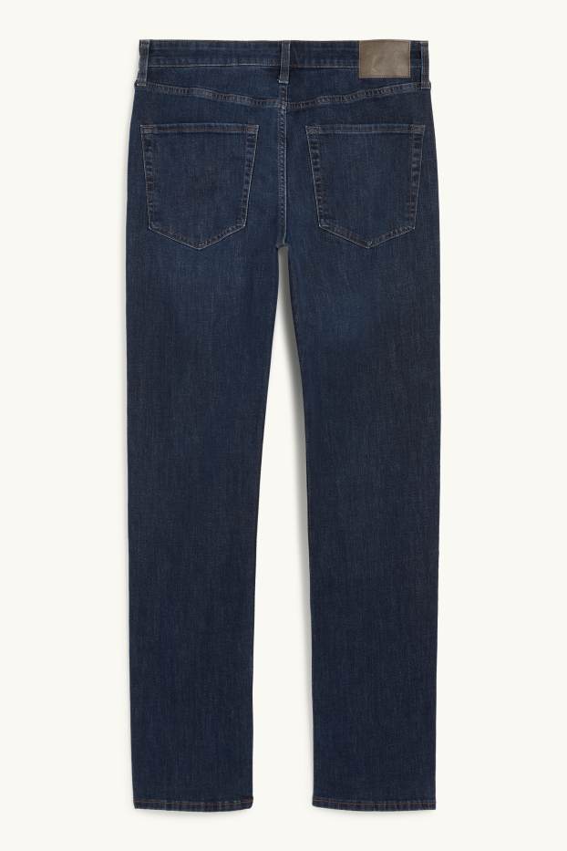 Hommes - Straight jean - LYCRA® - jean bleu foncé