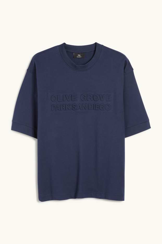 Home - Samarreta de màniga curta - relaxed fit - blau fosc