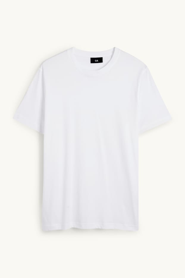 Herren - T-Shirt - Regular Fit - weiss