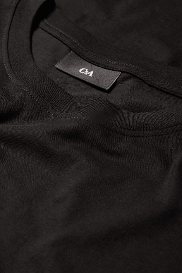 Hommes - T-shirt - regular fit - noir