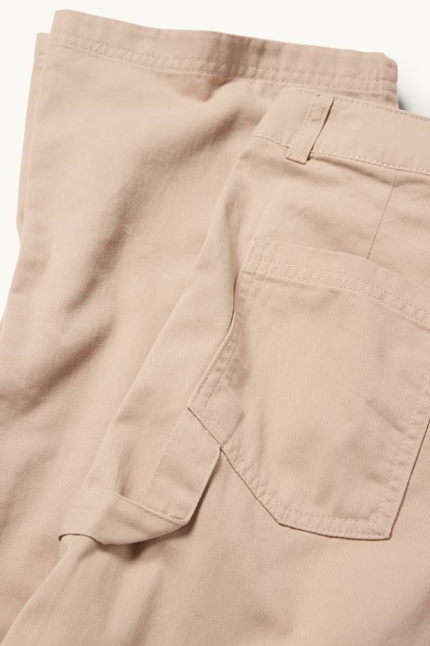 Copii - Fete - Pantaloni de stofă - bej