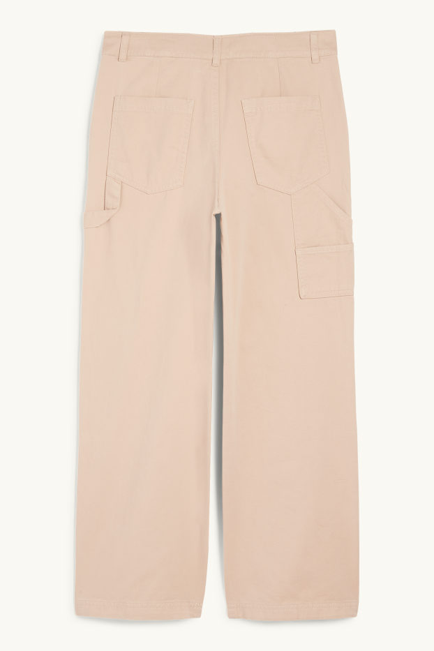 Copii - Fete - Pantaloni de stofă - bej