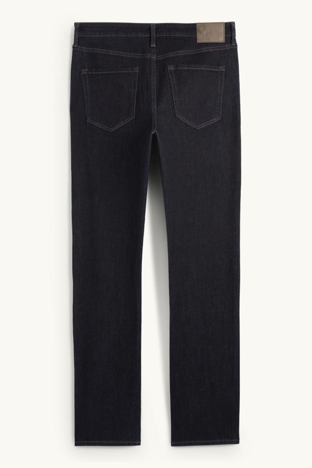 Herren - Straight Jeans - LYCRA® - dunkeljeansblau