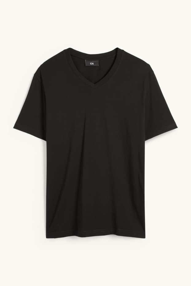 Bărbați - Tricou - regular fit - negru