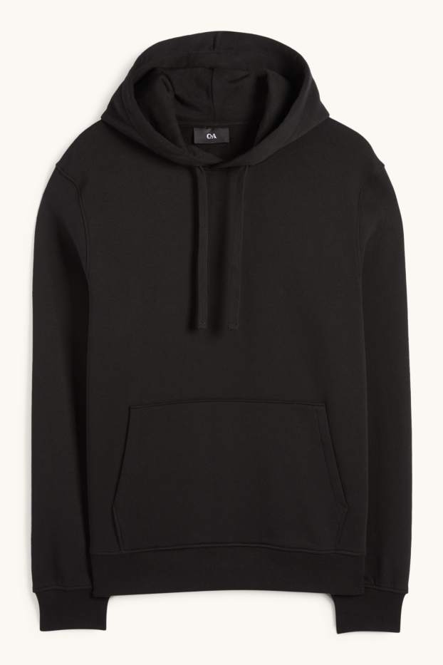 Home - Dessuadora amb caputxa - negre