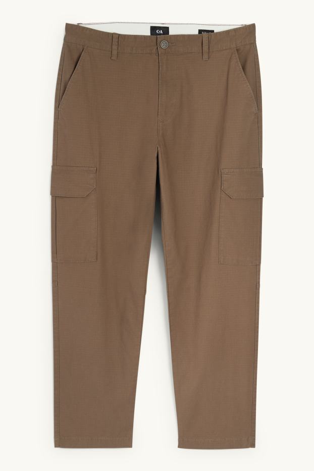 Home - Pantalons cargo - texturats - caqui