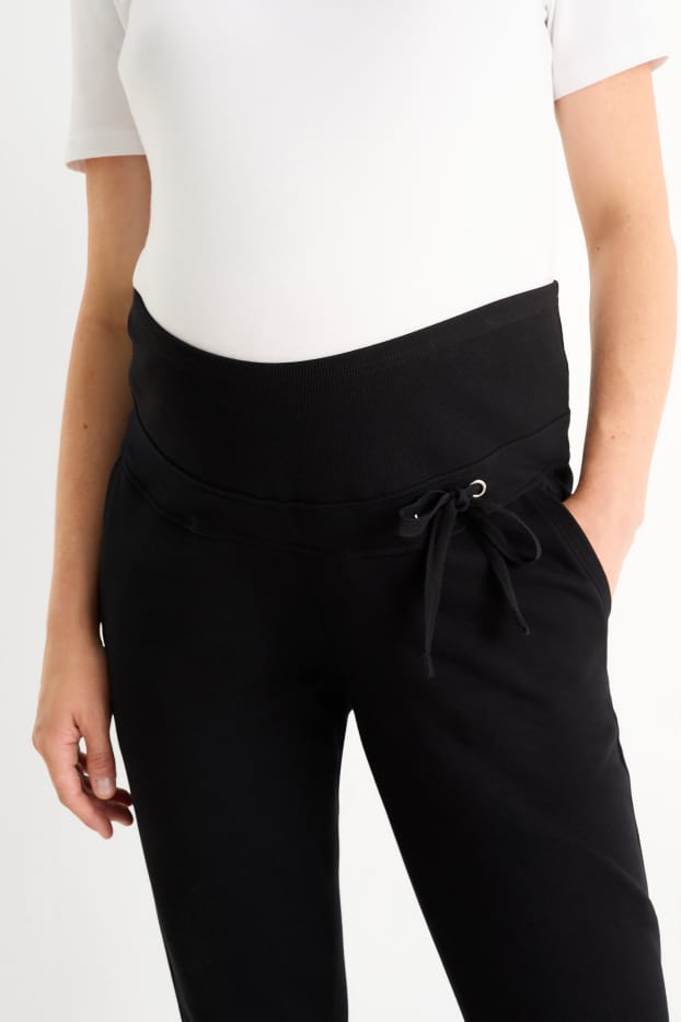 Femmes - Pantalon de jogging de grossesse - noir