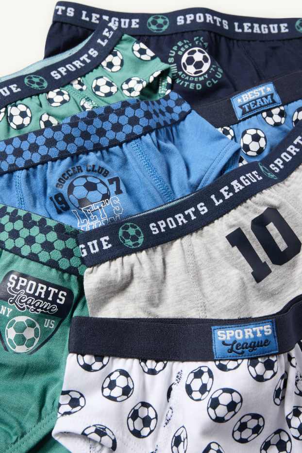 Nen - Paquet de 7 - futbol - calces - verd