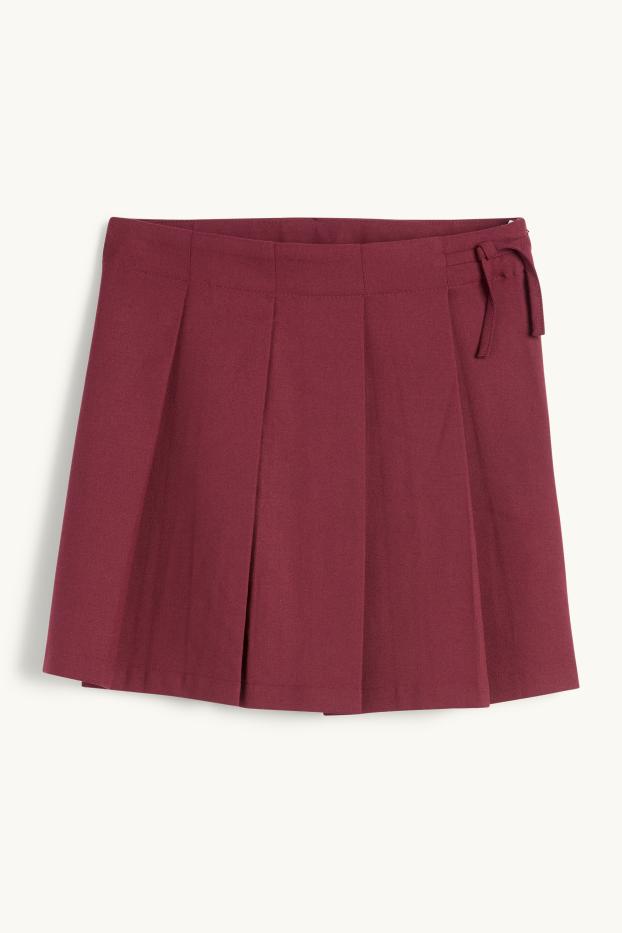 Copii - Fete - Fustă - bordo