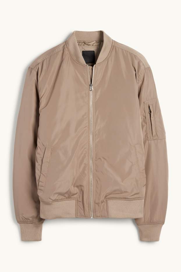 Pánské - Bomber - taupe