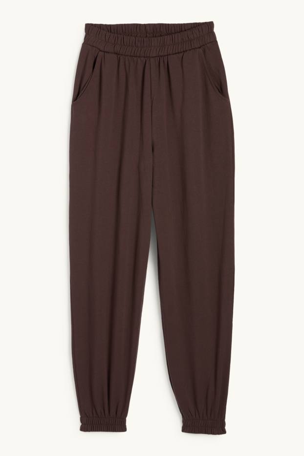 Damen - Jogginghose - dunkelbraun