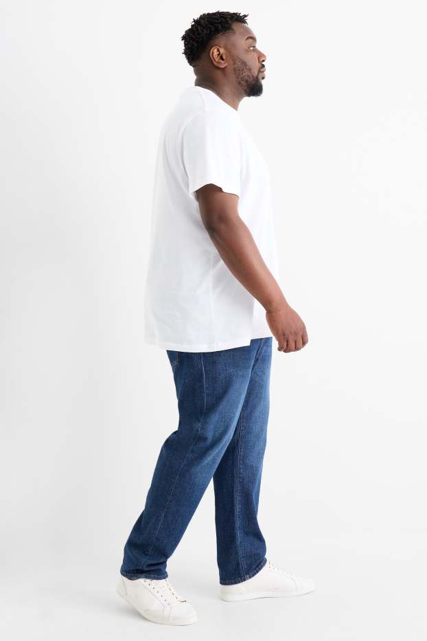 Heren - Regular jeans - LYCRA® - jeansdonkerblauw