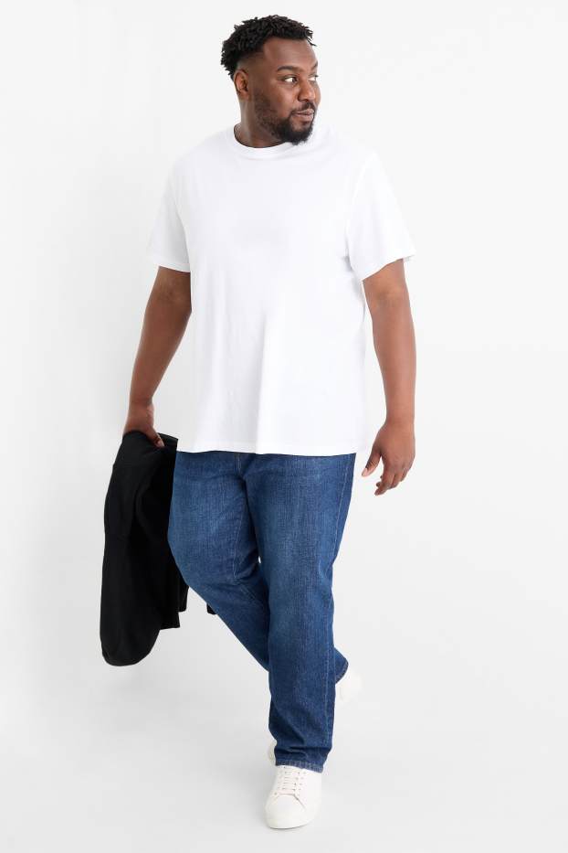 Heren - Regular jeans - LYCRA® - jeansdonkerblauw