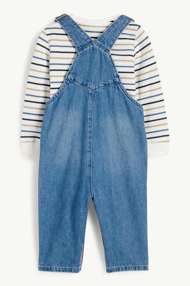Miminka - chlapci - Outfit pro miminka - 2dílný - modrá