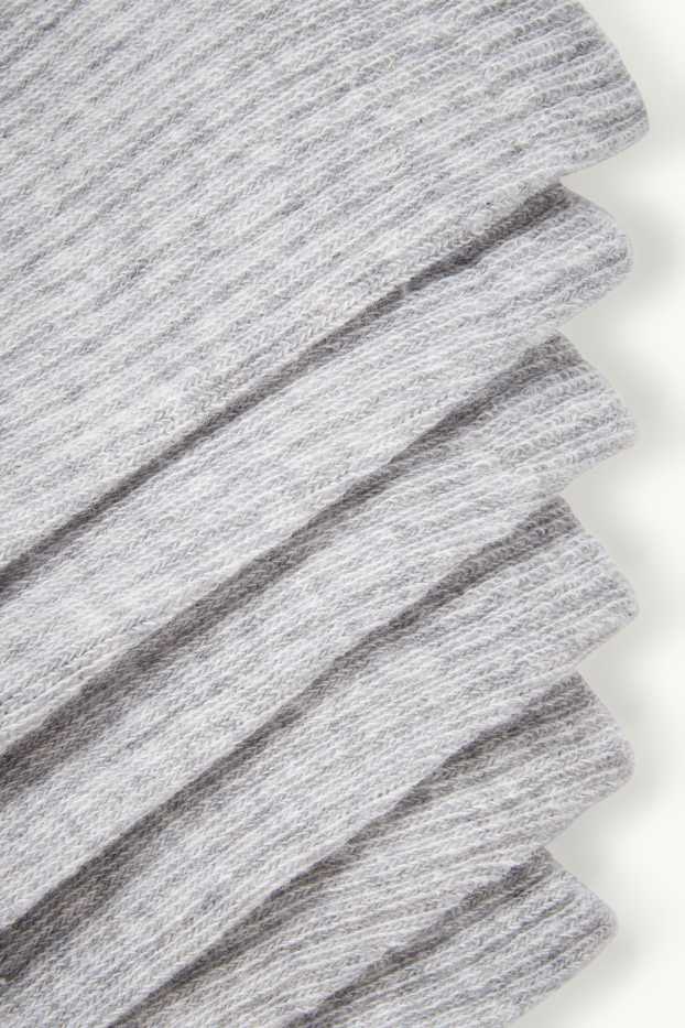 Dona - Paquet de 3 - mitjons de tennis - gris clar jaspiat